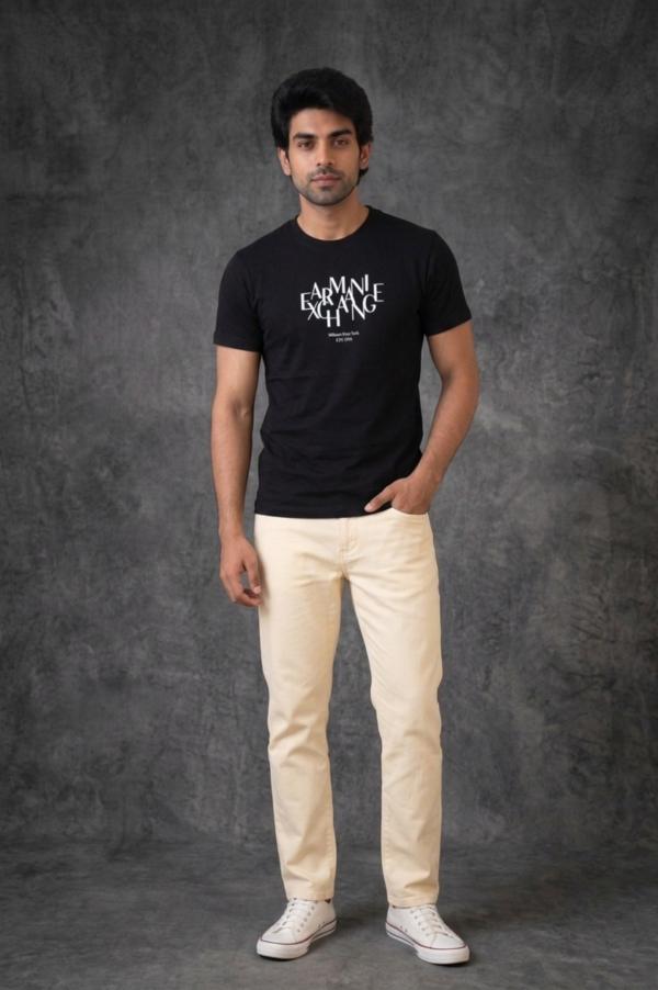 Armani Exchange Men's White T-Shirt
