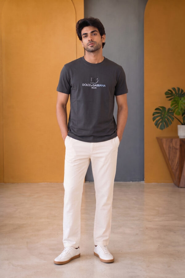 Dolce & Gabbana Milan Men's Black T-Shirt