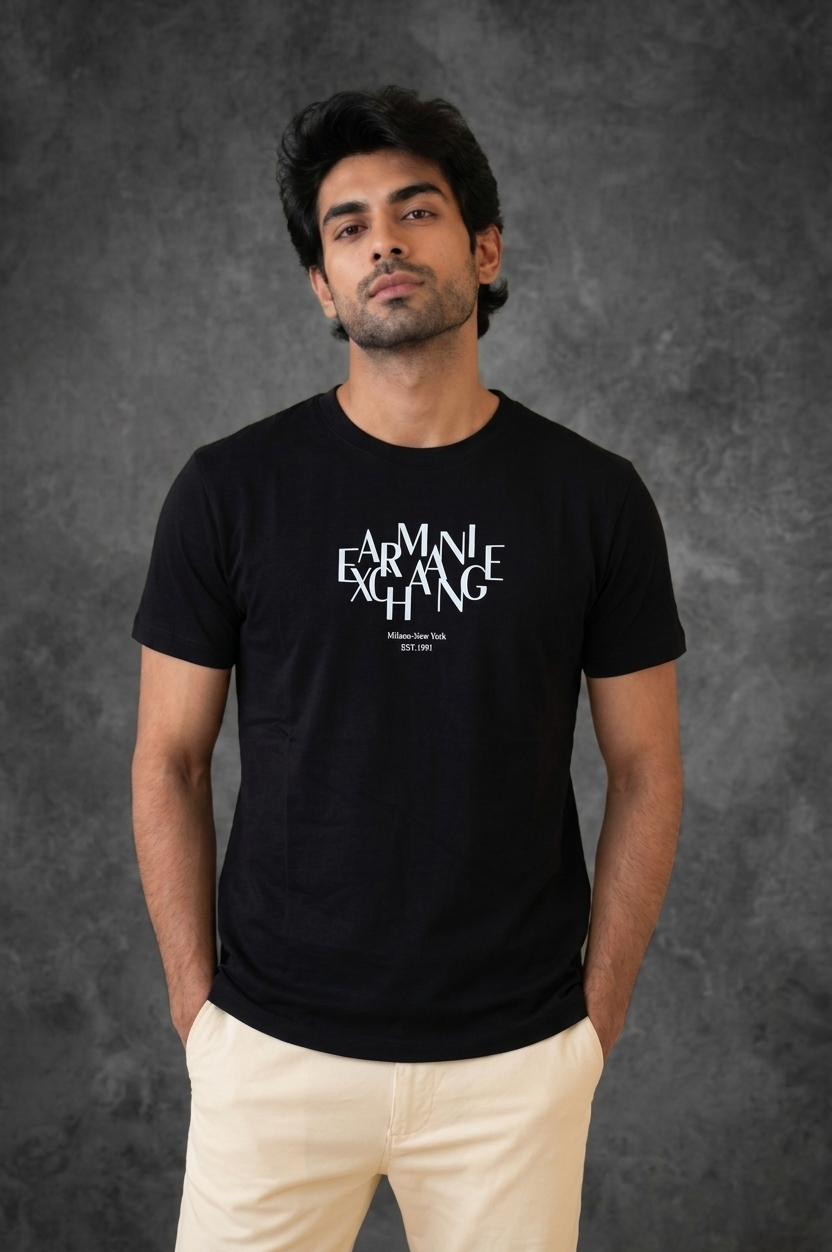 Armani Exchange Men's White T-Shirt