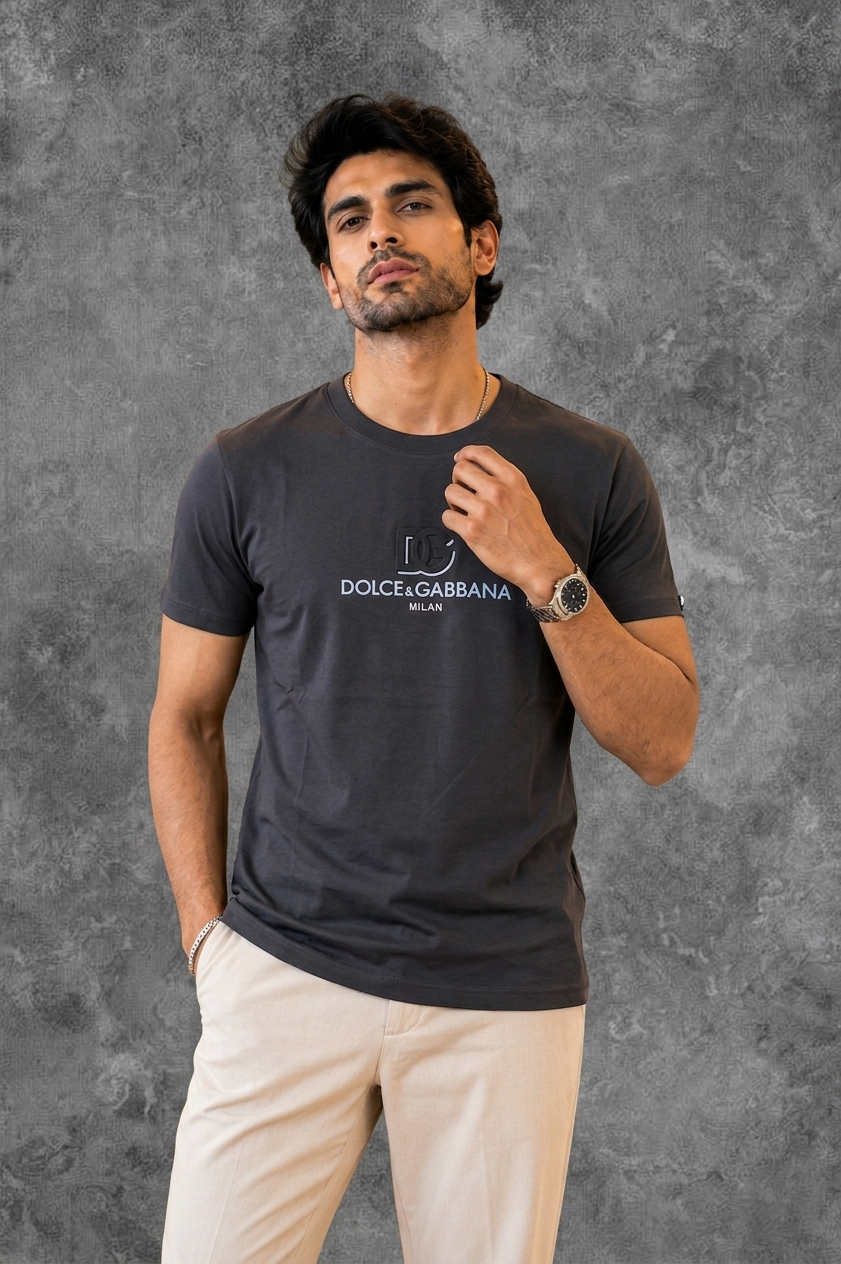 Dolce & Gabbana Milan Men's Black T-Shirt