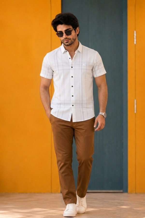 Burberry Cotton White Shirt