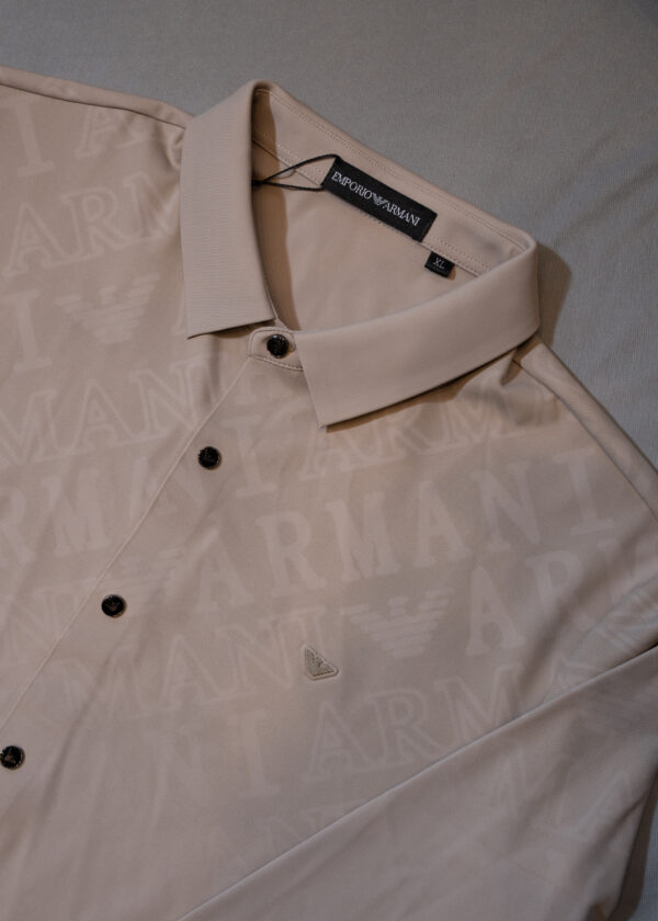 Emporio Armani Men's Soft Beige Shirt