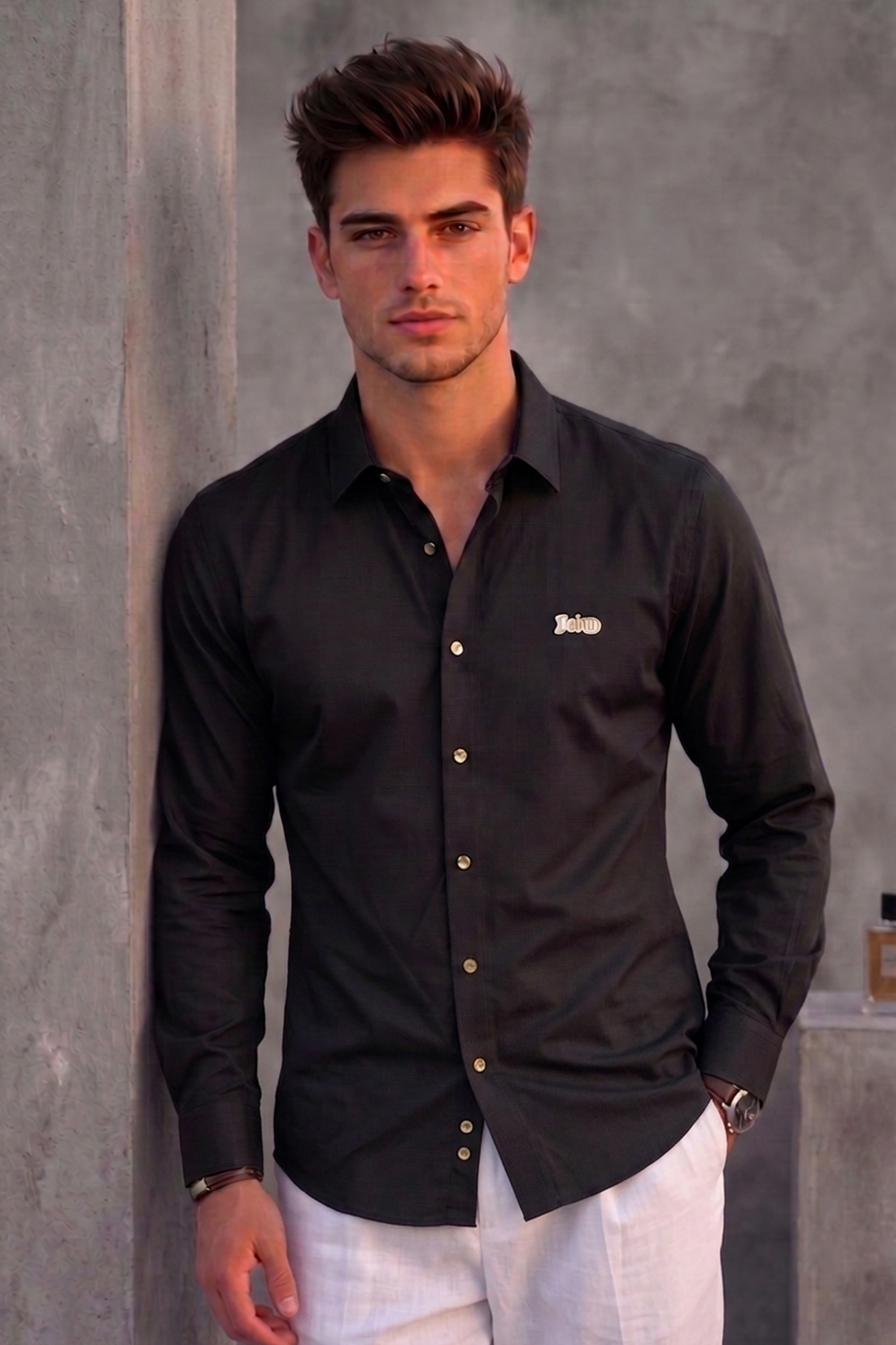 Christian Dior Men's Black Shirt