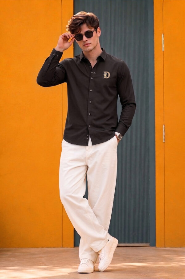 Christian Dior Men's Black Shirt