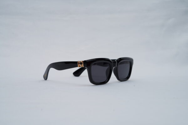 Cartier Première de Cartier Thick Acetate Square Sunglasses in Black