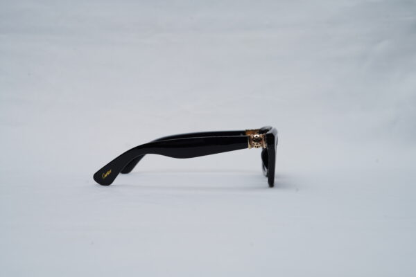 Cartier Première de Cartier Thick Acetate Square Sunglasses in Black