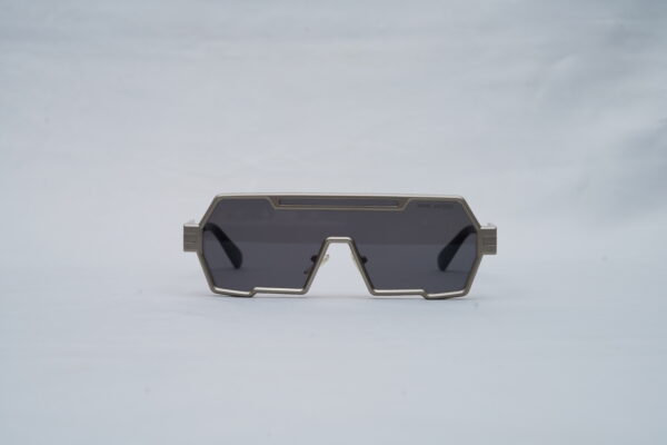 Marc Jacobs 2267 Futuristic Geometric Metal Shield Sunglasses