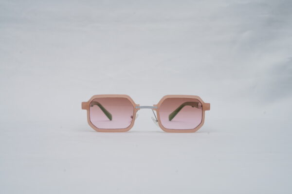 Marc Jacobs Pastel Geometric Octagon Sunglasses in Peach and Mint