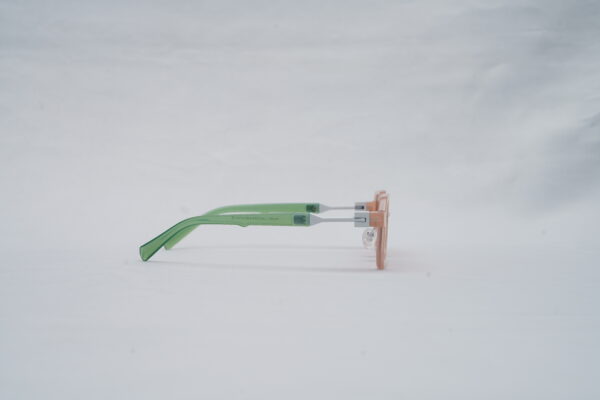 Marc Jacobs Pastel Geometric Octagon Sunglasses in Peach and Mint