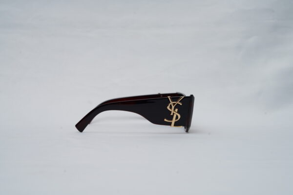 Saint Laurent Full-Rim Cat-Eye Sunglasses – Tortoiseshell with Brown Lenses