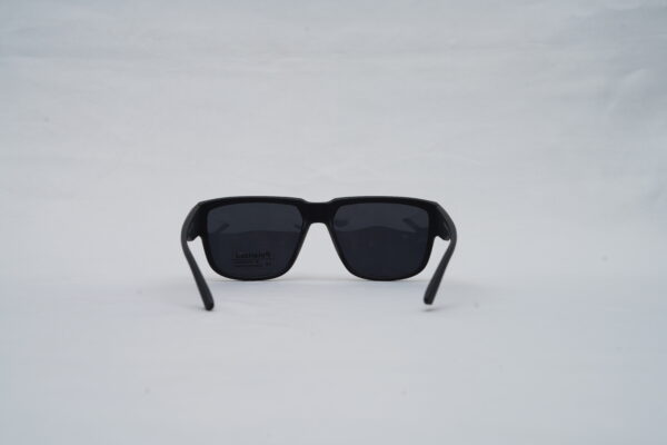 PRADA Linea Rossa Sleek Polarized Rectangle Sunglasses in Matte Black