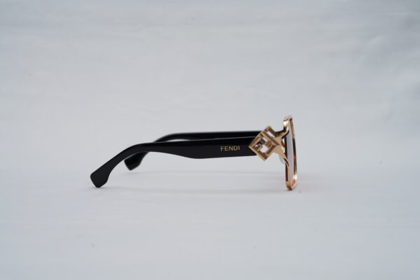 FENDI Roma Statement Hexagonal Gradient Sunglasses