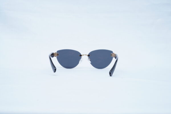 CARTIER Frameless Butterfly Shades – Luxury Gold Hardware Eyewear