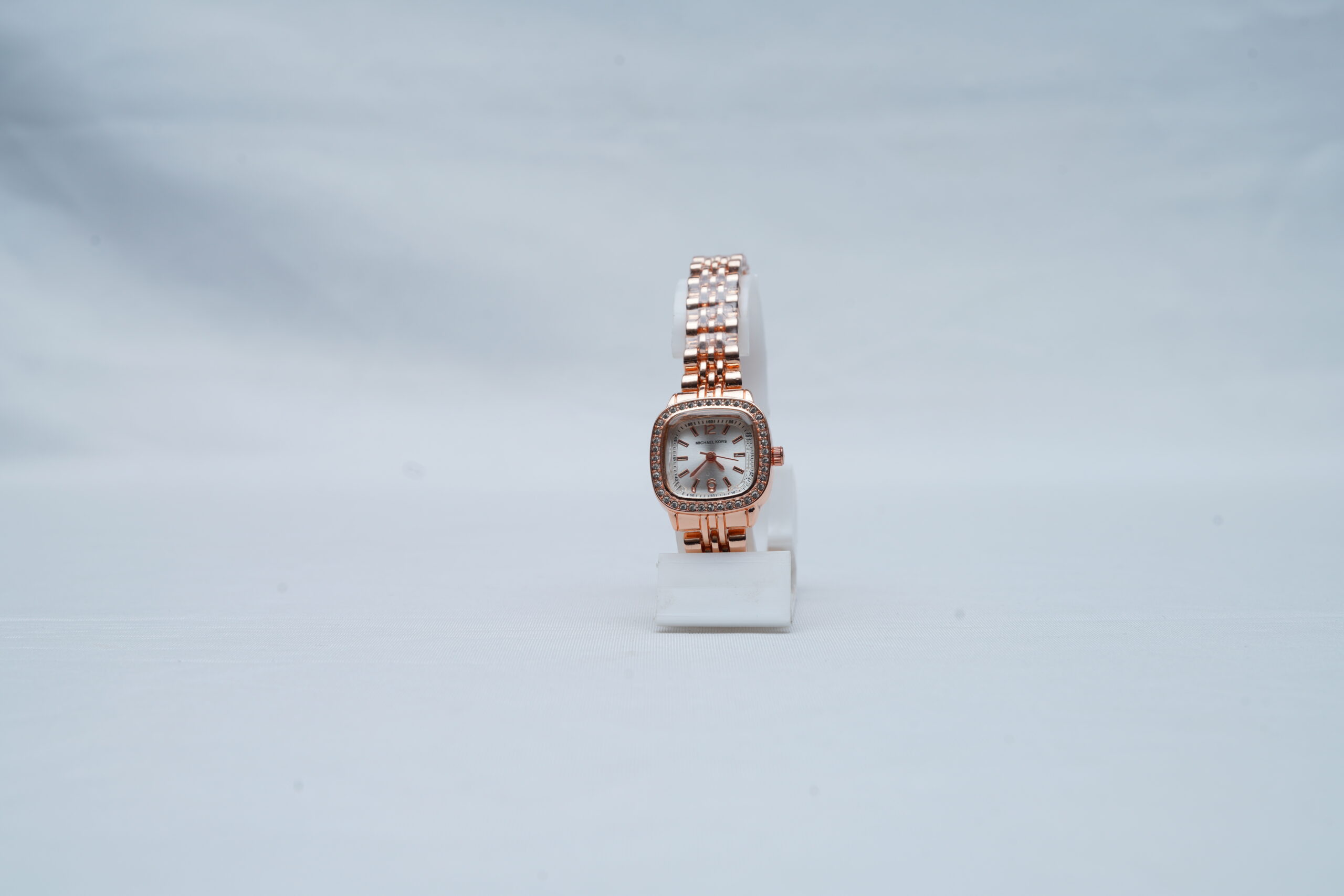 Michael Kors Emery Three-Hand Rose Gold-Tone Stainless Steel Women's Watch