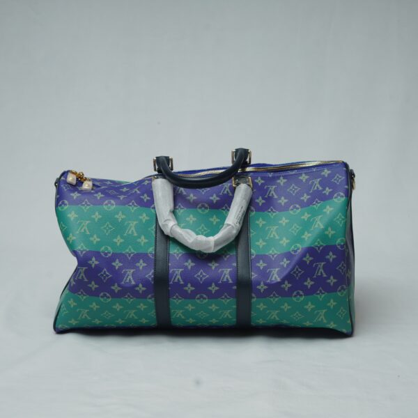 Louis Vuitton Pharrell Williams Monogram Heritage Keepall 50 Duffle Bag