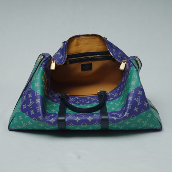 Louis Vuitton Pharrell Williams Monogram Heritage Keepall 50 Duffle Bag