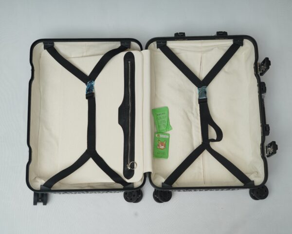 Christian Dior Trolley Suitcase – Blue Oblique Canvas