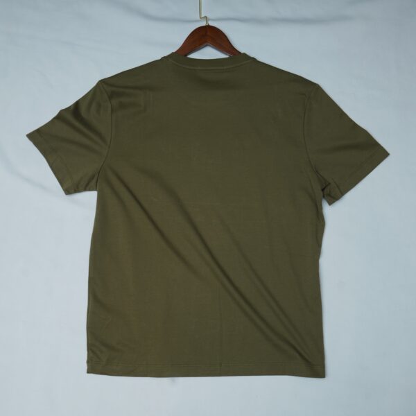 Dior Men's Logo Half Sleeve Green T-Shirt