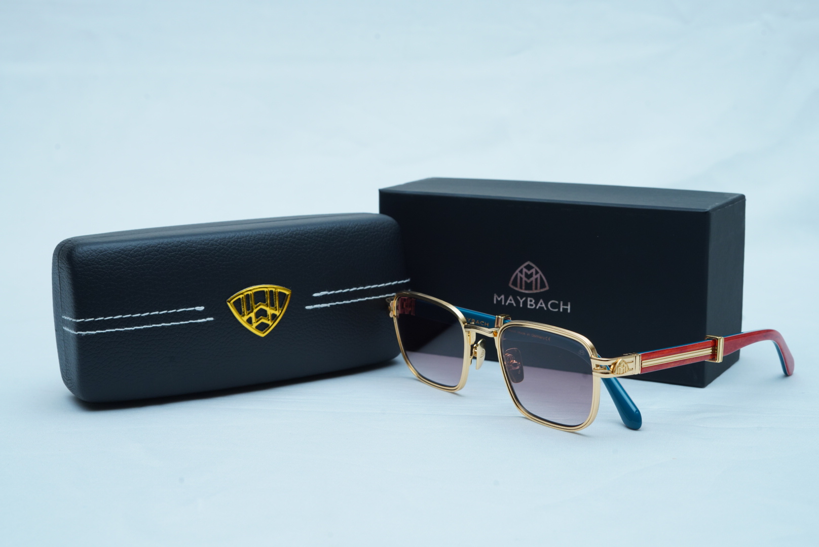 Men's Maybach The Creator Double-Bridge Luxury Sunglasses