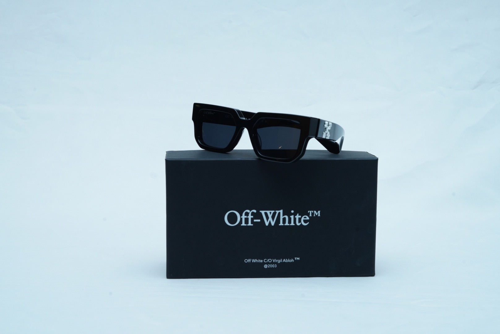 Off-White Men's Virgil Chunky Square Sunglasses
