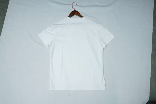 Dior Men's Logo Half Sleeve White T-Shirt