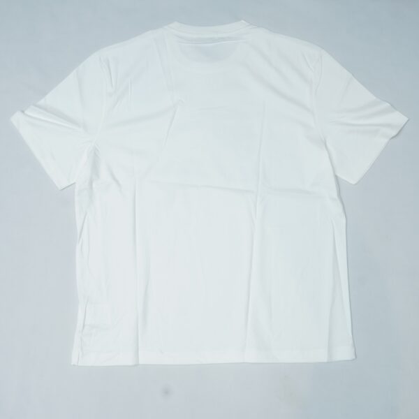 Burberry Men's Knight Stamp Half Sleeve White T-Shirt