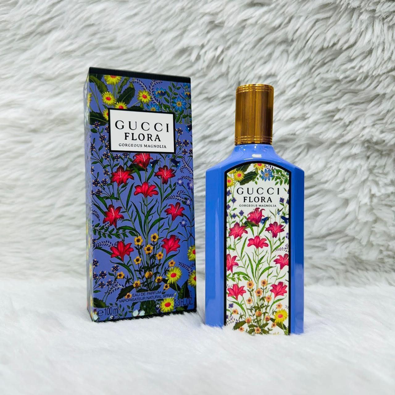 Gucci Flora Gorgeous Magnolia Eau de Parfum Vaporisateur Natural Spray (100 ml)