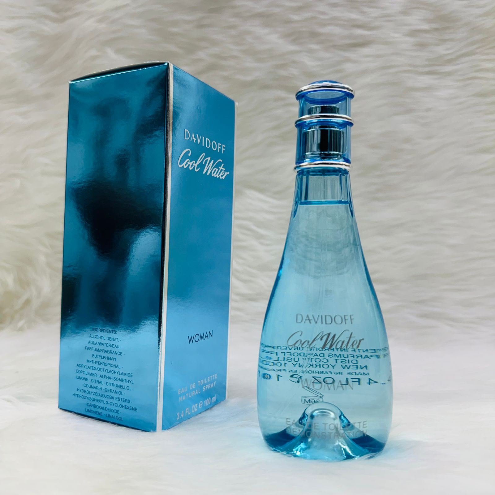 Davidoff Cool Water Woman Light Blue Aquatic Eau de Toilette Spray (100ml)