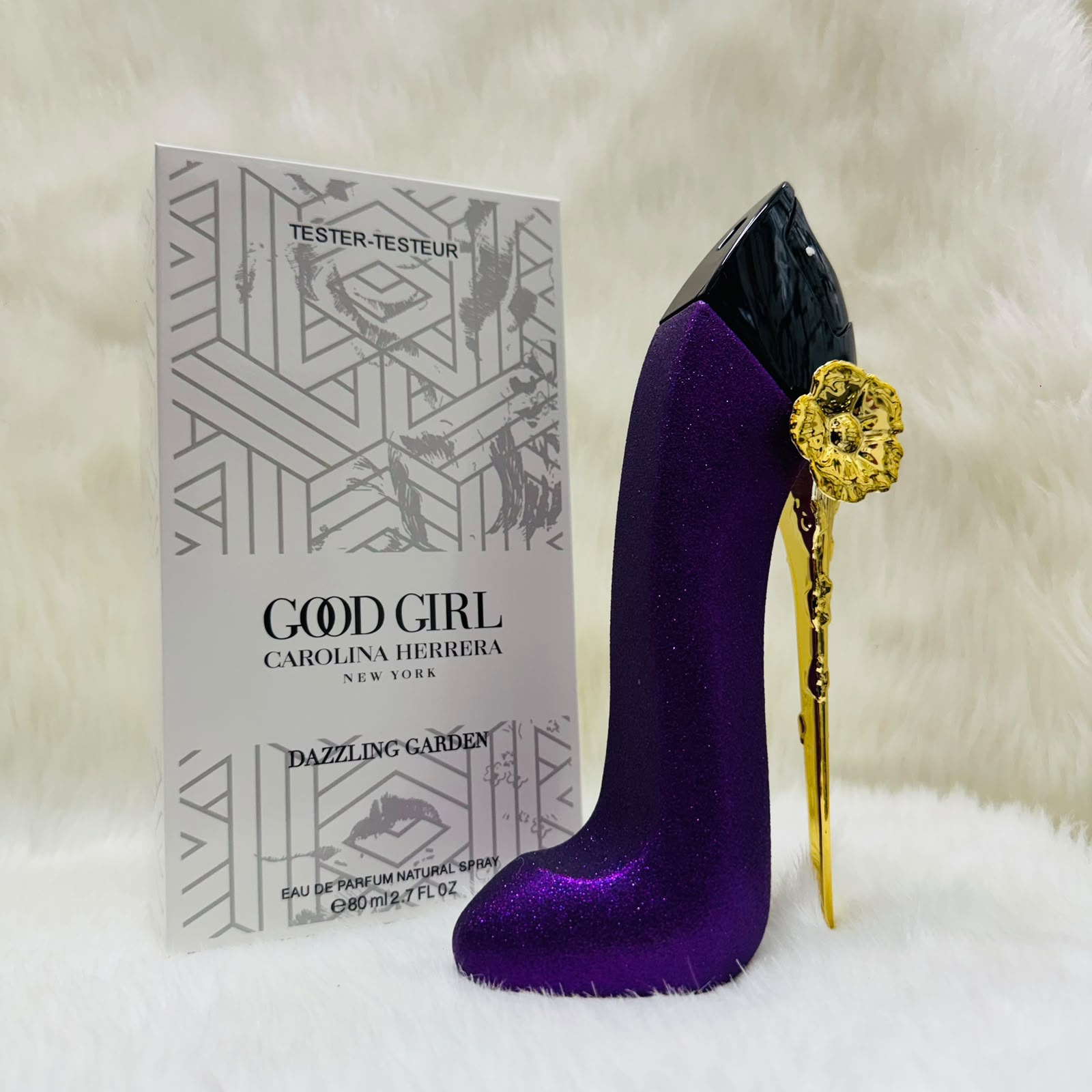 Carolina Herrera Good Girl Dazzling Garden Women's Glitter Purple Eau de Parfum Tester (80ml)